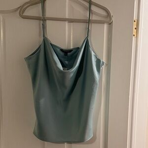 Banana Republic Factory Light Blue Cowl Neck Camisole NWT